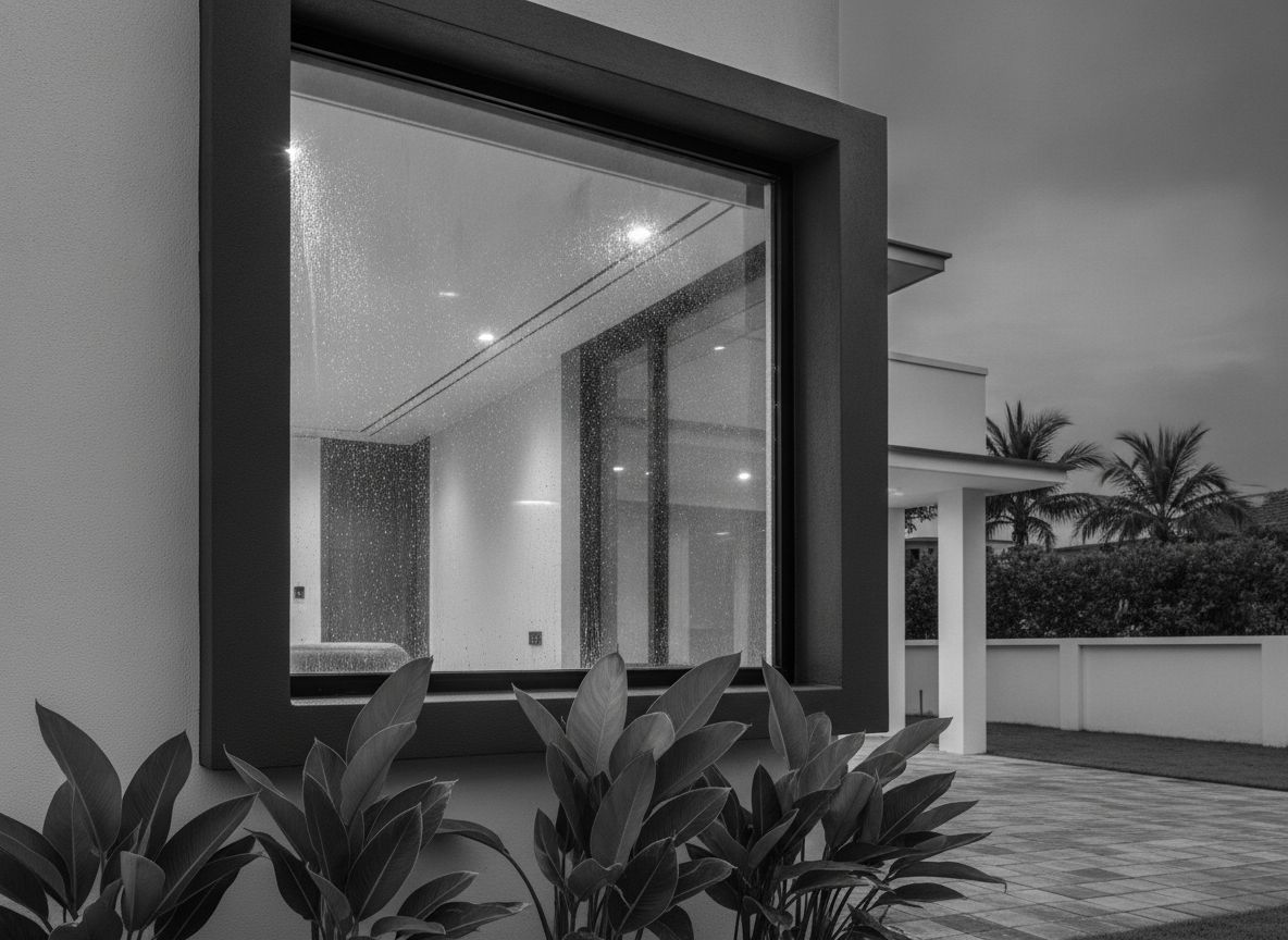 Modern semi-detached house with driveway and garden